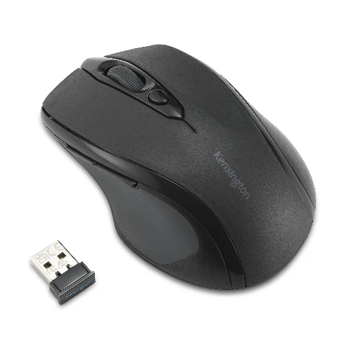 Kensington MY310 EQ Mouse  Midsize  Wireless, Right-hand, Optical, RF Wireless, 1600 DPI, Black