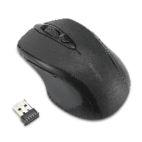 Kensington MY310 EQ Mouse  Midsize  Wireless, Right-hand, Optical, RF Wireless, 1600 DPI, Black