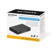 NETGEAR GS305PP, Unmanaged, Gigabit Ethernet (10/100/1000), Full duplex, Power over Ethernet (PoE), Wall mountable