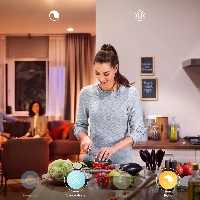 Philips Hue White and colour ambience 1-pack GU10, Smart bulb, White, Bluetooth/Zigbee, LED, GU10, Multi