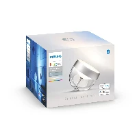 Philips Hue White and colour ambience Iris silver special edition, Smart table lamp, Silver, Bluetooth/Zigbee, LED, Non-changeable bulb(s), White