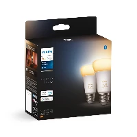 Philips Hue White ambience A60  E27 smart bulb  1100 (2-pack), Smart bulb, White, Bluetooth/Zigbee, Integrated LED, E27, Cool daylight, Warm white