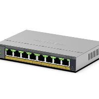 NETGEAR GS108EPP, Unmanaged, Gigabit Ethernet (10/100/1000), Full duplex, Power over Ethernet (PoE), Desktop/Wall-Mounting