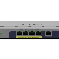 NETGEAR GS105P, Unmanaged, Gigabit Ethernet (10/100/1000), Full duplex, Power over Ethernet (PoE), Desktop/Wall-Mounting