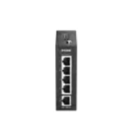 D-Link 5-Port Fast Ethernet Industrial Unmanaged Switch, Unmanaged, Fast Ethernet (10/100), DIN rail