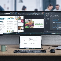 HP Series 5 Pro 14 inch WQXGA Portable Monitor - 514pn, 35.6 cm (14