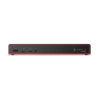 Lenovo ThinkPad Thunderbolt 5 Smart Dock 7500, Wired, Thunderbolt 5, 180 W, 2500 Mbit/s, Black, Eclipse Black