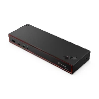Lenovo ThinkPad Thunderbolt 5 Smart Dock 7500, Wired, Thunderbolt 5, 180 W, 2500 Mbit/s, Black, Eclipse Black