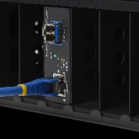 StarTech.com 10GbE Multi-Gigabit Open SFP+ Fiber Media Converter, 10G/5G/2.5G/1G/100M, Copper to 10GBASE-X SFP+, Single-Mode, Multi-Mode, 16K Jumbo Frames, TAA, 10000 Mbit/s, 10GBase-T, 10GBase-X, IEEE 802.3, 2.5 Gigabit Ethernet, 5 Gigabit Ethernet, 10 Gigabit Ethernet, Fast Ethernet, Gigabit Ethernet, 100,1000,2500,5000,10000 Mbit/s