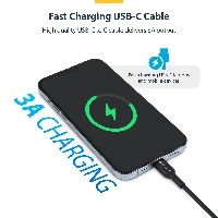 StarTech.com 2m (6.6ft) USB-C Charging Cable 2-Pack, USB C Cable, USB 2.0 Type-C Laptop Charger Cord, 60W 3A Power Delivery, TPE Jacket, USB-C Data Transfer Cable, M/M, 2 m, USB C, USB C, USB 2.0, 0.48 Gbit/s, Black