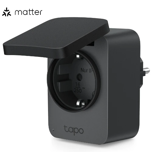 TP-Link Tapo P410M, Outdoor, Black, Home, IP54, Status, Wireless