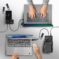 StarTech.com USB-C/USB-A to M.2 NVMe and 2.5in/3.5in SATA Adapter, 10Gbps, Tool-Free External SSD Hard Drive Reader, B+M/M-Key, HDD, SSD, M.2, Serial ATA III, 2.5,3.5