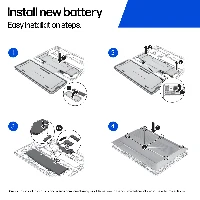 HP 62Wh Replaceable Laptop Battery, CCC, RoHS, BIS, CE, BSMI, https//support.hp.com/us-en/document/ish_6126692-6126777-16openCLC=true, 255.8 mm, 67.8 mm, 7.4 mm, 236 g