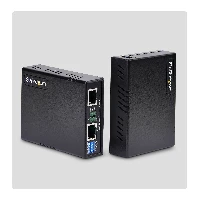StarTech.com VDSL2 Ethernet Extender Kit over Single Pair Wire, Up to 0.6mi (1km) Long Range LAN Repeater over Phone Line/CAT5e/CAT6, Up to 300Mbps, Replacement for 110VDSLEXTEU - TAA, Network transmitter & receiver, 1000 m, 300 Mbit/s, Cat5e, Cat6, RTL8685FB-CG, 10,100,300 Mbit/s