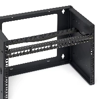 StarTech.com 24 Port 1U Blank Keystone Patch Panel with Cable Management Bar, Rackmount Cat6 Patch Panel for RJ45 UTP Ethernet Network Jacks, RJ-45, Cat5e, Cat6, Rack mounting, 1U, Black, Steel