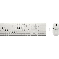 HP Multi-Device Dual-Mode Mouse and Keyboard Combo 495C, Full-size (100%), Wireless, USB + RF Wireless + Bluetooth, White, Mouse included