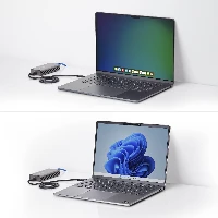 StarTech.com USB4 to Ethernet Adapter, 10GbE, Multi-Gigabit, Thunderbolt Compatible, 10GBASE-T/5G/2.5G NIC, 10G Ethernet Adapter, 0.5m USB4 Cable, Win/Mac, TAA, Wired, USB, Ethernet, 40000 Mbit/s, Grey