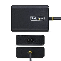 StarTech.com 100W USB-C Laptop Charger with 1.5m Tethered USB-C Cable, Power Adapter Brick for Dell, XPS, HP ProBook, MacBook Pro, Microsoft Surface Pro, Laptop, Indoor, 100 - 240 V, 50 - 60 Hz, 100 W, 5 - 20 V