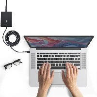 StarTech.com 100W USB-C Laptop Charger with 1.5m Tethered USB-C Cable, Power Adapter Brick for Dell, XPS, HP ProBook, MacBook Pro, Microsoft Surface Pro, Laptop, Indoor, 100 - 240 V, 50 - 60 Hz, 100 W, 5 - 20 V