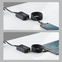 StarTech.com 65W USB-C Laptop Charger, 1.5m Tethered USB-C Cable, Power Adapter Brick for Dell, XPS, HP ProBook, MacBook Pro, Microsoft Surface Pro, Laptop, Indoor, 100 - 240 V, 50 - 60 Hz, 65 W, 5 - 20 V
