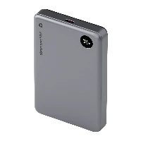 dbramante1928 re-charge - Power Bank 10K Wireless LED - Grey, 10000 mAh, Wireless charging, 3.85 V, Grey