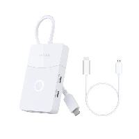 D-Link DUP-501, USB 3.2 Gen 1 (3.1 Gen 1) Type-C, USB 3.2 Gen 1 (3.1 Gen 1) Type-A, USB 3.2 Gen 1 (3.1 Gen 1) Type-C, HDMI, 5000 Mbit/s, White, FCC, CE, 90 mm