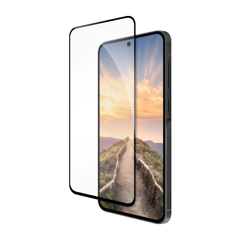 dbramante1928 eco-shield - Galaxy A37 - Black Edge, Samsung, Galaxy A37, Scratch resistant, Transparent, Black, 1 pc(s)