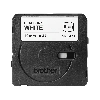 Brother BTAG-231, Black on white, Philippines, 5 year(s), Brother, P-touch PT-N10, PT-N20, PT-N25BT, 1.2 cm