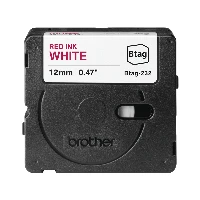 Brother BTAG-232, Red on white, Philippines, 5 year(s), Brother, P-touch PT-N10, PT-N20, PT-N25BT, 1.2 cm