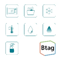 Brother BTAG-135, White on transparent, Philippines, 5 year(s), Brother, P-touch PT-N10, PT-N20, PT-N25BT, 1.2 cm