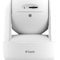 D-Link 2K Pan & Tilt Wi-Fi Camera, IP security camera, Indoor, Wireless, Desk, White, Turret