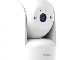 D-Link 2K Pan & Tilt Wi-Fi Camera, IP security camera, Indoor, Wireless, Desk, White, Turret