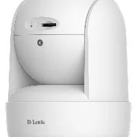 D-Link 2K Pan & Tilt Wi-Fi Camera, IP security camera, Indoor, Wireless, Desk, White, Turret