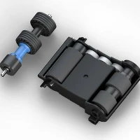 Epson ADF Paper Feed Roller for AM-C400/550, Printer feeding roller, Black, Blue, Metallic, AM-C400/550, Indonesia, 1 pc(s), 121 mm