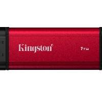 Kingston Technology 1TB Dual USB-A/C Portable SSD, Up to 1050MB/s USB 3.2 Gen 2, 1 TB, USB Type-A / USB Type-C, 3.2 Gen 2 (3.1 Gen 2), 1050 MB/s, Black, Red