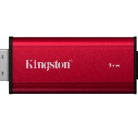 Kingston Technology 1TB Dual USB-A/C Portable SSD, Up to 1050MB/s USB 3.2 Gen 2, 1 TB, USB Type-A / USB Type-C, 3.2 Gen 2 (3.1 Gen 2), 1050 MB/s, Black, Red