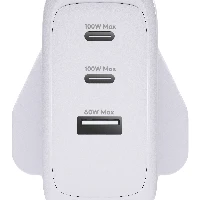 dbramante1928 Bulk - IT - EU W.Charger - 2xUSB-C 100W 1xUSB-A -W, Indoor, AC, White
