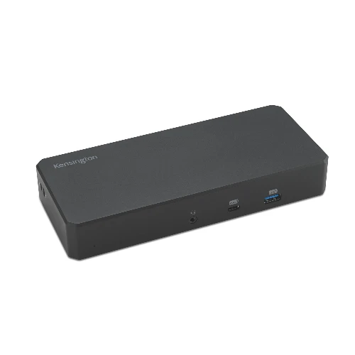 Kensington SD4843P EQ USB-C 10Gbps Triple Video Driverless Dock, 100 W, 10,1000 Mbit/s, 10 Gbit/s, 4K Ultra HD, 1 pc(s), 145 mm
