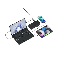 Kensington SD4843P EQ USB-C 10Gbps Triple Video Driverless Dock, 100 W, 10,1000 Mbit/s, 10 Gbit/s, 4K Ultra HD, 1 pc(s), 145 mm