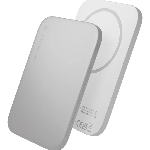 dbramante1928 re-charge - Power Bank 3K WL Ultra Slim Qi1.3 - WHT, 3000 mAh, Wireless charging, 7.5 W, Aluminium