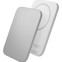 dbramante1928 re-charge - Power Bank 3K WL Ultra Slim Qi1.3 - WHT, 3000 mAh, Wireless charging, 7.5 W, Aluminium
