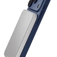 dbramante1928 re-charge - Power Bank 5K WL Slim Qi2.2 25w - WHT, 5000 mAh, Wireless charging, 25 W, Aluminium