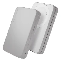 dbramante1928 re-charge - Power Bank 8K WL - 3in1 - Qi1.3 - WHT, 8000 mAh, Wireless charging, 15 W, Aluminium
