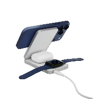 dbramante1928 re-charge - Power Bank 8K WL - 3in1 - Qi1.3 - WHT, 8000 mAh, Wireless charging, 15 W, Aluminium
