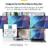 StarTech.com USB-C/USB-A to M.2 NVMe Dock Adapter, 10Gbps, Tool-Free External M.2 NVMe SSD Reader, B+M/M-Key, SSD, M.2, M.2, USB 3.2 Gen 2 (3.1 Gen 2) Type-C, Black, 10 Gbit/s