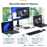 StarTech.com USB-C/USB-A to M.2 NVMe Dock Adapter, 10Gbps, Tool-Free External M.2 NVMe SSD Reader, B+M/M-Key, SSD, M.2, M.2, USB 3.2 Gen 2 (3.1 Gen 2) Type-C, Black, 10 Gbit/s