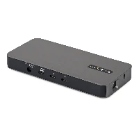 StarTech.com USB-C/USB-A to M.2 NVMe Dock Adapter, 10Gbps, Tool-Free External M.2 NVMe SSD Reader, B+M/M-Key, SSD, M.2, M.2, USB 3.2 Gen 2 (3.1 Gen 2) Type-C, Black, 10 Gbit/s