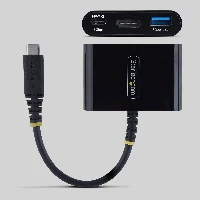 StarTech.com USB-C to HDMI Multiport Adapter with 140W PD Charging, 4K 60Hz HDMI, USB 5Gbps Hub, Mini Dock For MacBook / Dell / Thinkpad / HP / iPad / Tablets, Wired, USB 3.2 Gen 1 (3.1 Gen 1) Type-C, 140 W, Black, 5 Gbit/s, 4K Ultra HD