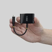StarTech.com USB-C to HDMI Multiport Adapter with 140W PD Charging, 4K 60Hz HDMI, USB 5Gbps Hub, Mini Dock For MacBook / Dell / Thinkpad / HP / iPad / Tablets, Wired, USB 3.2 Gen 1 (3.1 Gen 1) Type-C, 140 W, Black, 5 Gbit/s, 4K Ultra HD
