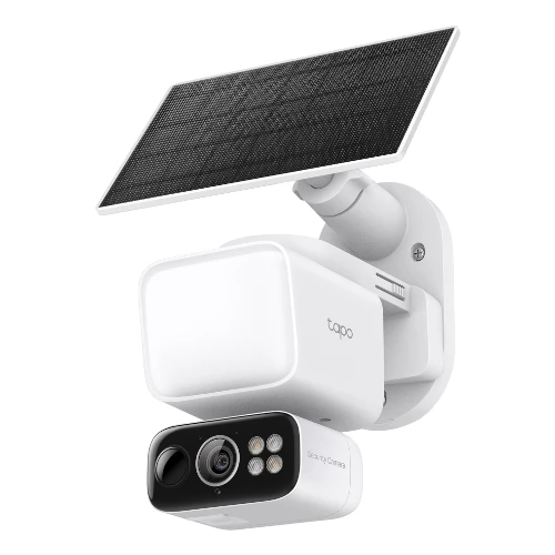 TP-Link Tapo Solar-Powered Floodlight Pan/Tilt Security Camera Kit, IP security camera, Outdoor, Wired & Wireless, 800 lm, 4000 K, CE,FCC,NCC,BSMI,JFR,VCCI,DOE,CEC,NTRA,KC,RCM